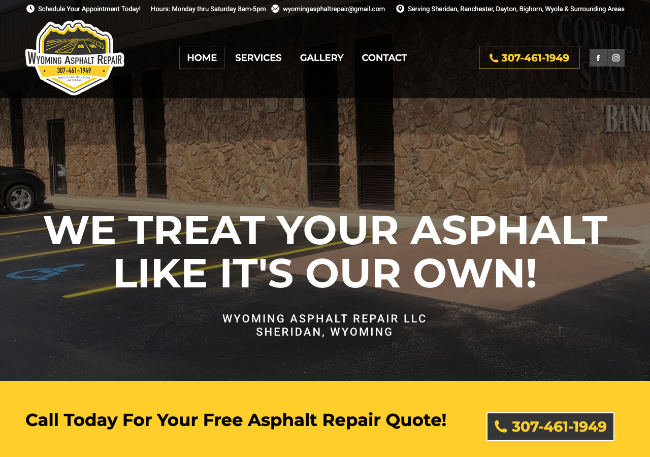 Current website screenshot